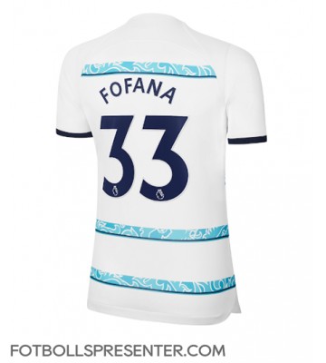 Chelsea Wesley Fofana #33 Borta Matchtröja Dam 2022-23 Kortärmad